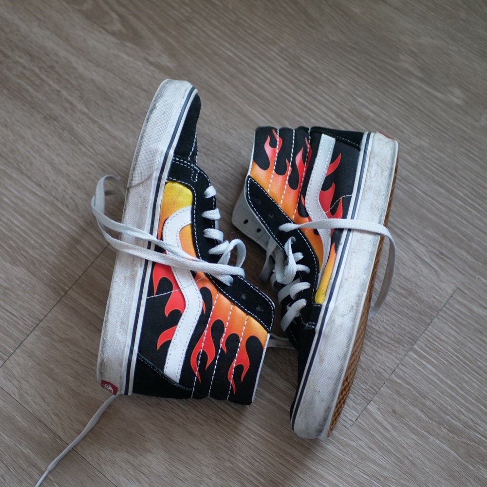 Vans Sk8-Hi Flames